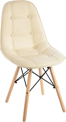 Стул Mio Tesoro Элма-1 (бежевый/дерево)