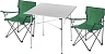 Комплект складной мебели Sundays SN-CT002-2/ZC-CC005 (темно-зеленый)