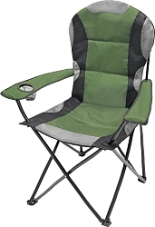 Кресло складное Sundays ZC-CC102 (серый/зеленый)