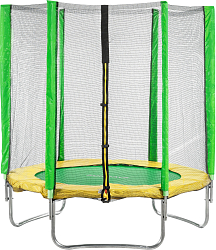 Батут Sundays Favorite 6FT (зеленый, с сеткой)