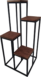 Стойка для цветов Грифонсервис КО16 (черный)