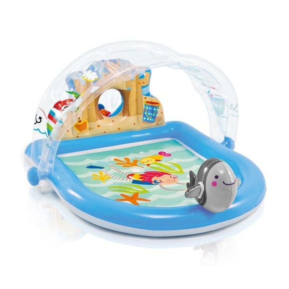 

Игровой центр Любитель лета Intex 57421NP 170х150х81 см + ремкомплект, шарики