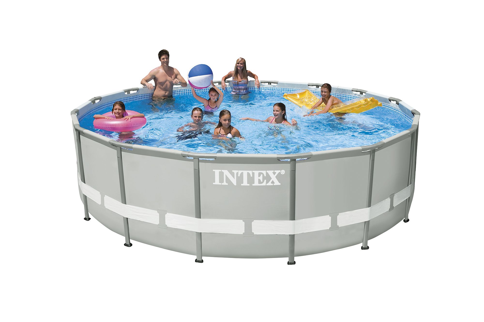

Каркасный бассейн Intex Ultra Frame 28328 488х122 см + фильтр-насос с хлоргенератором, картриджный фильтр, набор для ручной чистки, лестница, подстилка, покрывало