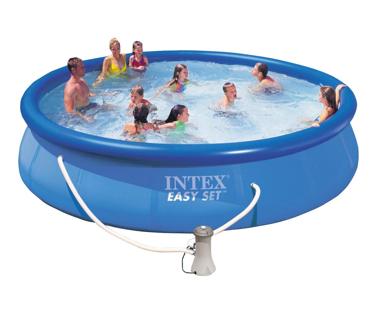 

Надувной бассейн Intex Easy Set 28162/56412 457x91 см + фильтр-насос, картриджный фильтр