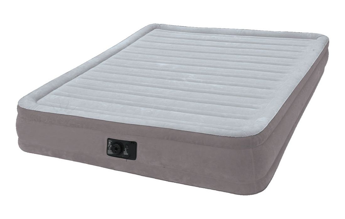 

Кровать со встроенным насосом 191х137х33 см, Full Comfort-Plush Intex (Интекс) 67768
