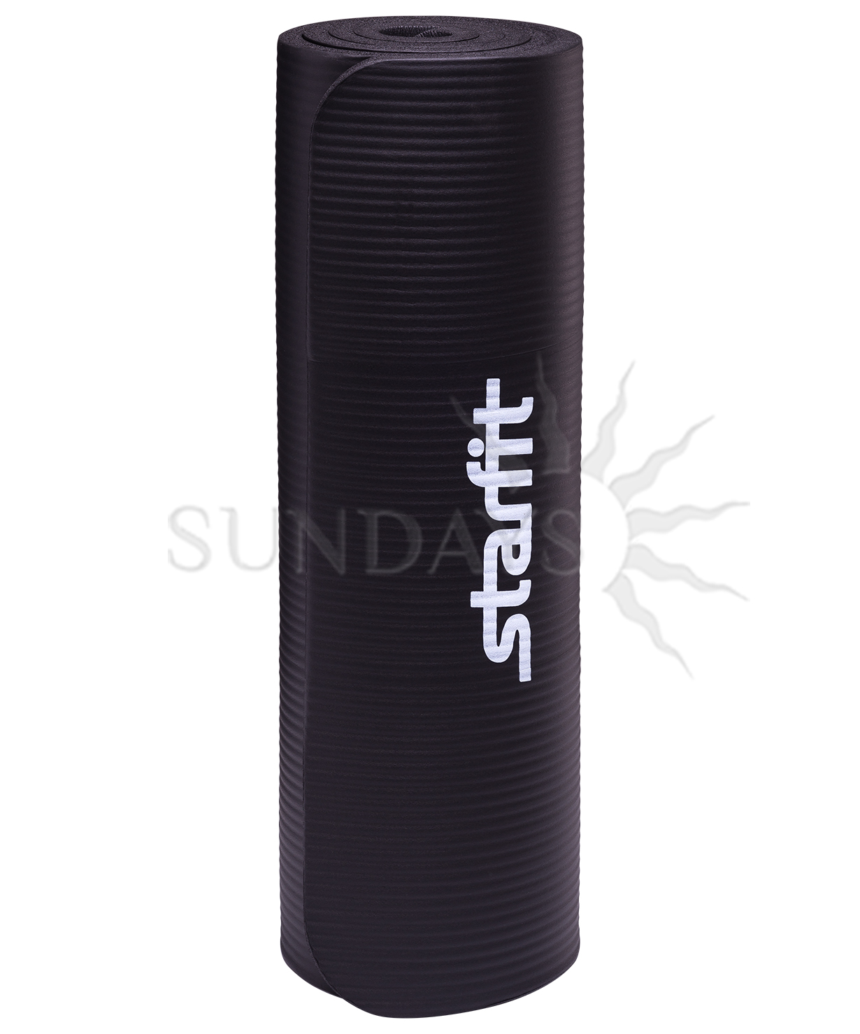 Коврик для йоги и фитнеса Starfit FM-301 NBR 183x58x1.5 см (черный ...