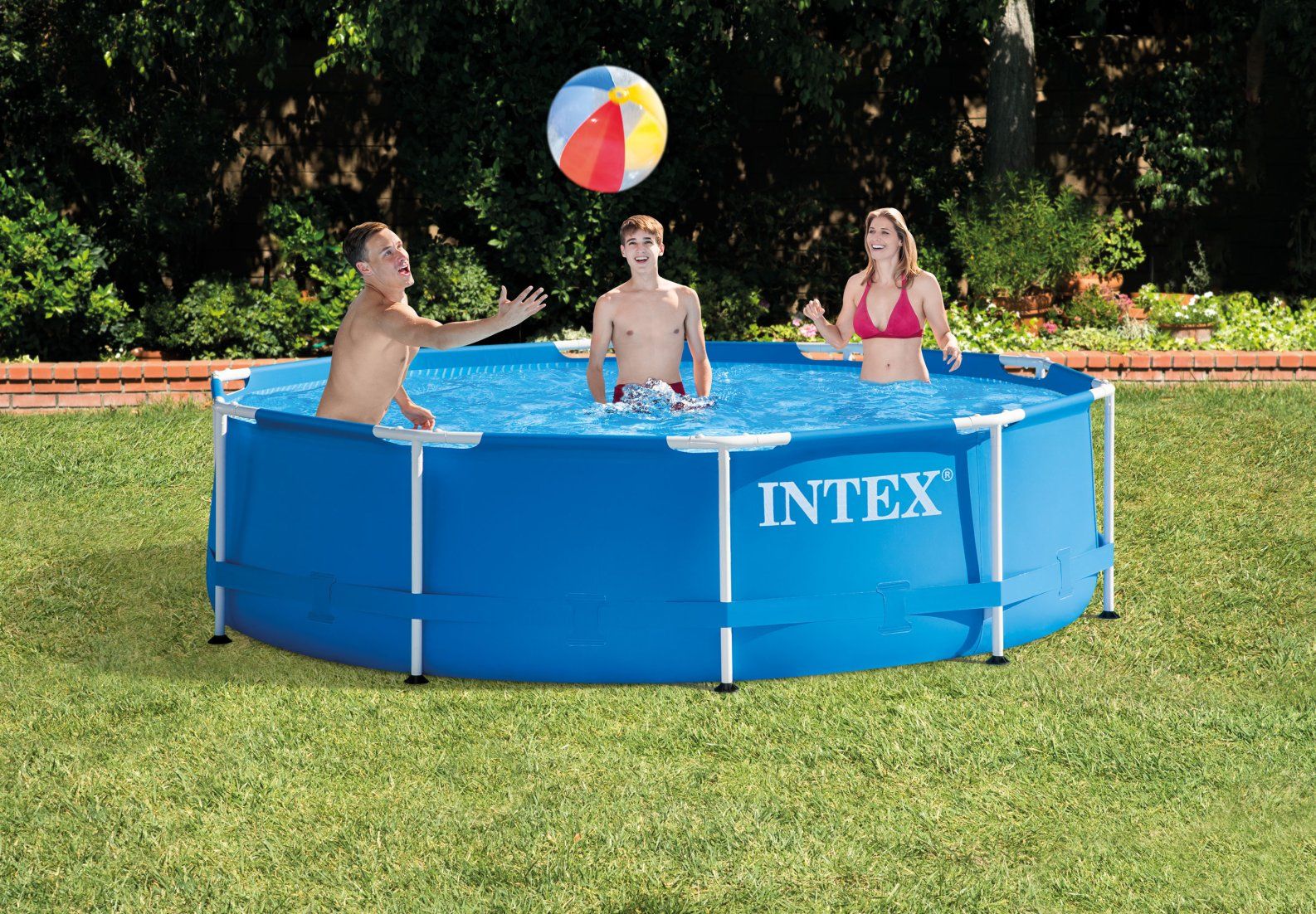 28210 Каркасный бассейн Intex METAL FRAME 366х76 см - купить в Минске.