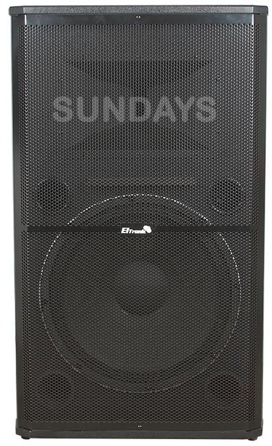 Колонка 2*15" (V-15ch) динамик 2шт/15" комплект 2 колонки ElTronic V ...
