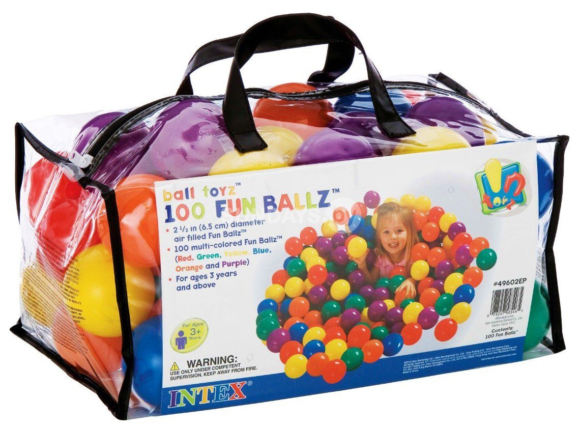 49602 Шары для бассейна Intex FUN BALLZ™маленькие купить в Минске.
