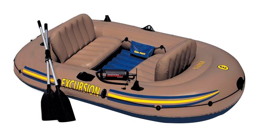 

Лодка надувная 262х157х42 см, Excursion 3 Intex (Интекс) 68319NP