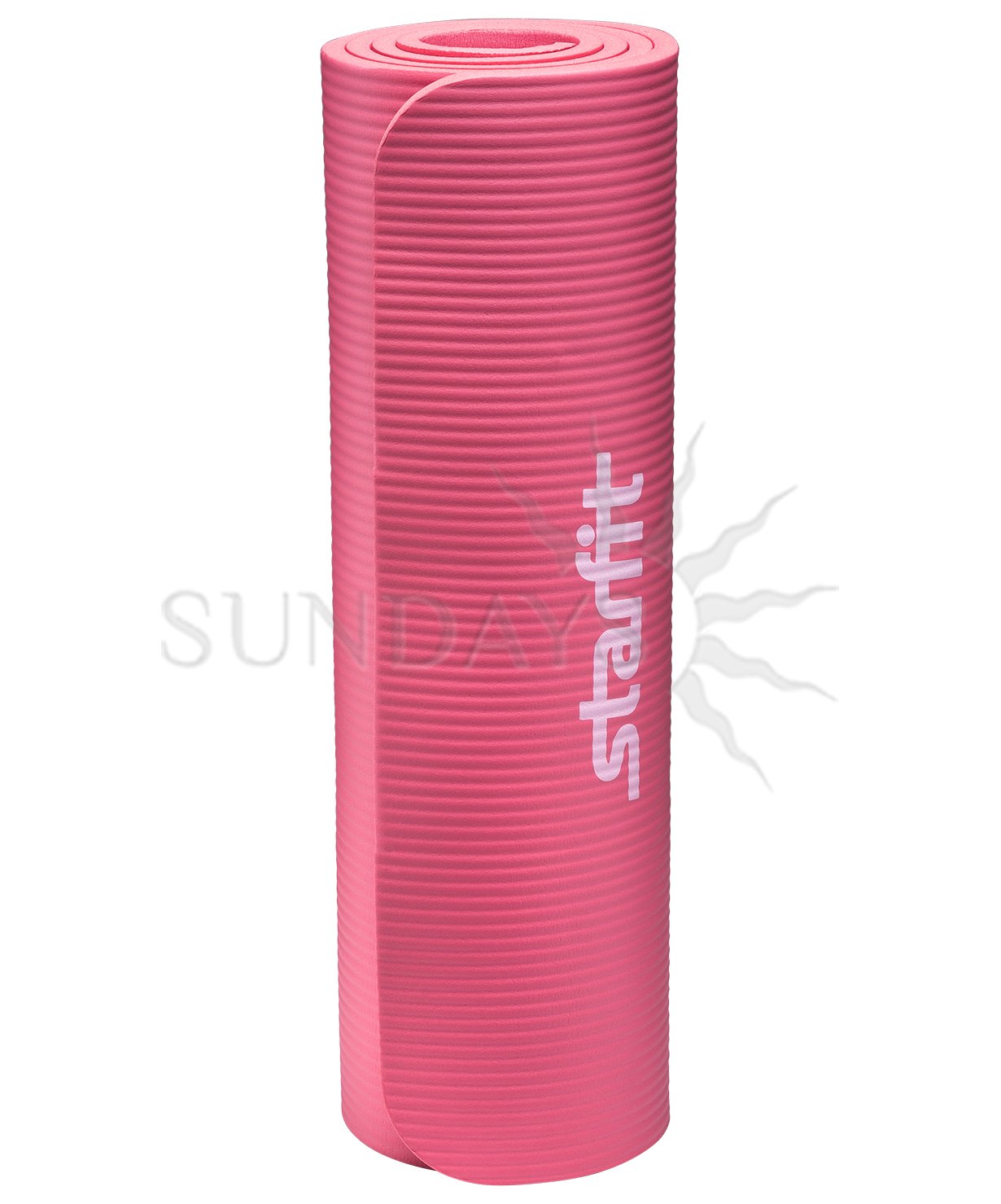 Коврик для йоги и фитнеса Starfit FM-301 NBR 183x58x1.2 см (красный ...