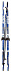 Лыжные комплекты Atemi Formula STEP blue 170 см, палки 130, Крепление: 75мм