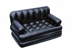 Надувной диван-трансформер Bestway Double 5-in-1 Multifunctional Couch 75056, 188х152х64см+электронасос+сумка+ремкомплект