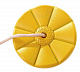 Круглые качели-тарзанка Little Panda HDPE - веревка PP, желтый