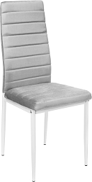 Стул Mio Tesoro Джия DC-060KD (светло-серый/белый)