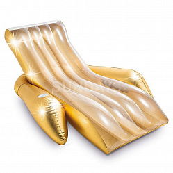 56803 Пляжное кресло Intex Shimmering Gold Lounge