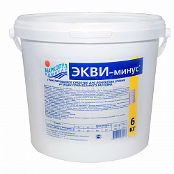 Средство для регулировки pH "ЭКВИ-минус". (ведро) 6 кг. Маркопул