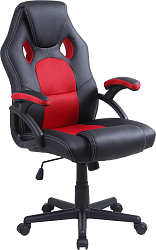 Кресло геймерское Mio Tesoro Амароне AF-C5179 (черный/красный)