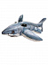 57525NP Надувная игрушка-наездник Intex Great White Shark 173х107 см