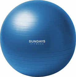 Фитбол гладкий Sundays Fitness LGB-1501-75 (голубой)