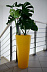 Вазон-горшок садовый PD CONCEPT Venus PL-VE70, цвет желтый