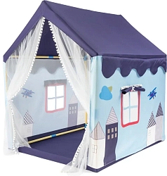 Детская игровая палатка Sundays Домик с синей крышей / 377538