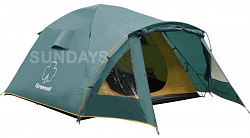 Палатка туристическая Greenell Лимерик 3 V2 , зеленый