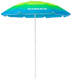 Зонт пляжный Sundays HYB1811 (зеленый/синий)