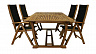Комплект садовой мебели Garden4you FUTURE 27821/2782, акация (8 стульев)