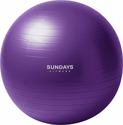 Фитбол гладкий Sundays Fitness LGB-1501-85 (фиолетовый)
