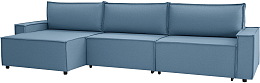 Диван угловой Mio Tesoro Дюссельдорф 293 1.5ек-1.5ек-1.5пф (1175 Savanna Plus Blue)
