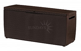 Сундук пластиковый уличный KETER Capri deck Box 302l, коричневый
