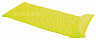 58807 Надувной матрас для плавания Intex 229х86см с подголовником (желтый)