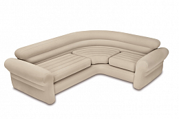 Надувной угловой диван Intex Corner Sofa 68575NP 257х203х76 см