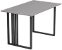Обеденный стол Mio Tesoro Laim 120x66 (серый/черный)