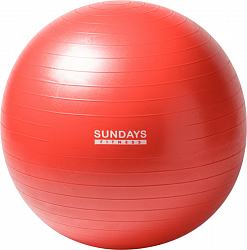 Фитбол гладкий Sundays Fitness IR97403 (75см, красный)