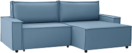 Диван угловой Mio Tesoro Дюссельдорф 293 1.5ек-1.5пф (1175 Savanna Plus Blue)