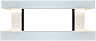 Портал для камина Смолком Madison V42 (бьянко белый)