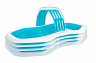 Надувной детский бассейн с распылителем Intex Swim Center Family Cabana 57198NP 310х188х130 см
