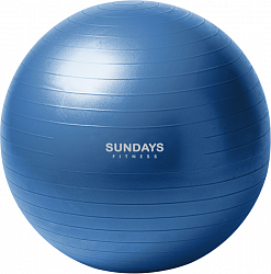 Фитбол гладкий Sundays Fitness LGB-1502-75 (голубой)