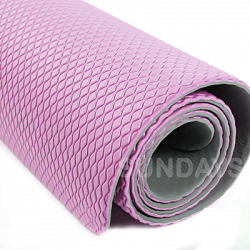 Коврик для йоги и фитнеса Sundays Fitness IRBL17107 розовый