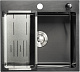 Мойка кухонная Saniteco 5045 PVD (с сифоном, дозатором и коландером) Мойка кухонная Saniteco 5045 PVD (с сифоном, дозатором и коландером)
