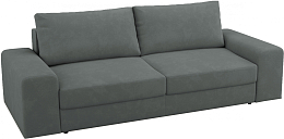 Диван Mio Tesoro Elke Base (Velutto 32 темно-серый)