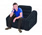 Надувное кресло-трансформер Intex Pull-Out Chair 68565NP 107х221х66см