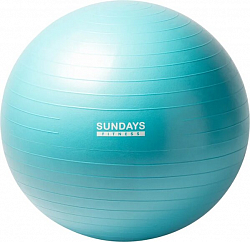 Фитбол гладкий Sundays Fitness IR97403 (75см, голубой)