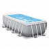 Каркасный бассейн Intex Ultra Frame 28364 732x366x132 см + фильтр-насос, набор для ручной чистки, лестница, волейбольная сетка, покрывало, подстилка