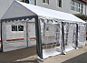 Торговая палатка Sundays Party 3x6 (белый/серый)