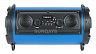 Колонка (1602ch) Bluetooth/USB/MicroSD/FM/дисплей/подсветка (синяя)