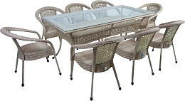 Комплект садовой мебели AIKO Deco 7035П прямоугольный