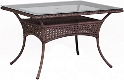 Стол садовый AIKO Deco 7034П стол-2 прямоугольный 120x90x75 (6 мест)